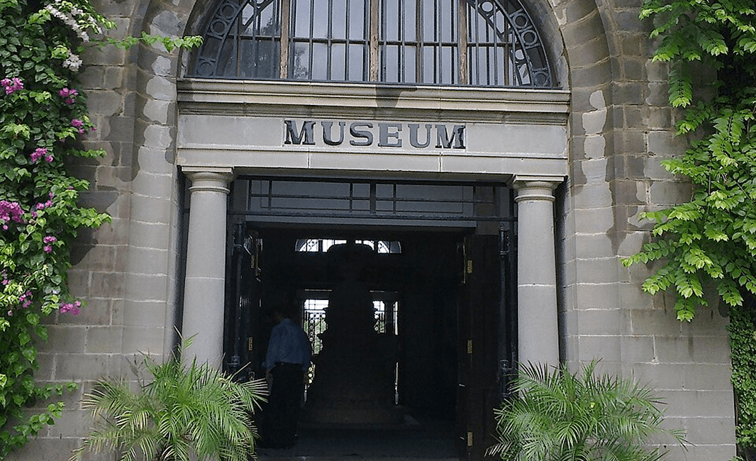 Entrance to Taxila Museum near Islamabad, a historical attraction recommended in the Cyrus One travel guide.